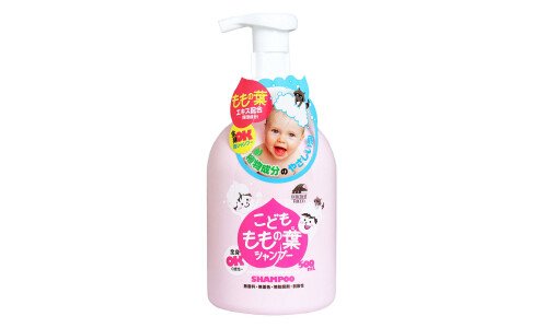 UNIMAT RIKEN Kids Peach Leaf Shampoo — детский шампунь для волос и всего тела