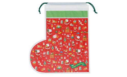 Подарочная упаковка Сапожок для Санты (gift bag)