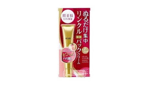 KRACIE Hadabisei Wrinkle Pack Cream — крем вокруг глаз и губ против мелких морщин