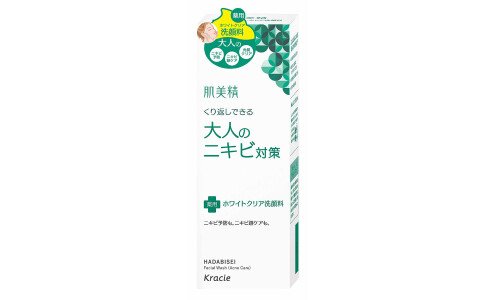 KRACIE Hadabisei Acne Care White Clear Wash — пенка для умывания