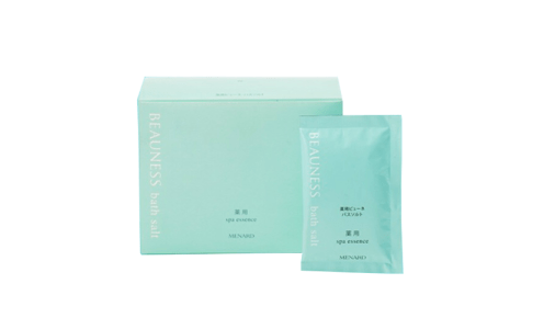 MENARD Beauness Spa Essence Medicated Bath Salt — домашний онсен, соль для ванны