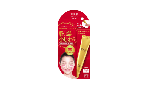 KRACIE Hadabisei Wrinkle Pack Cream — крем вокруг глаз и губ против мелких морщин