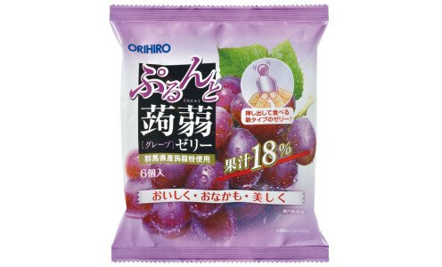 ORIHIRO Purunto Konnyaku Jelly — порционное желе из конняку