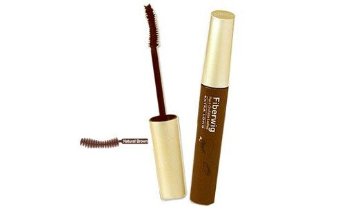 DEJAVU Fiberwig Extra Long Mascara (natural brown) — растворимая водой удлиняющая тушь для ресниц.