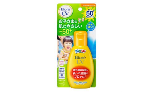 KAO Biore UV Nobinobi Kids Milk — санскрин для детей.