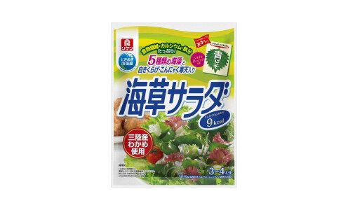 RIKEN Kaiso Salad — набор для салата из разноцветных водорослей с заправкой