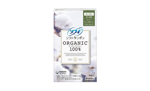 UNICHARM Sofy Soft Tampon Organic Cotton Super — тампоны из органического хлопка, для обильных выделений