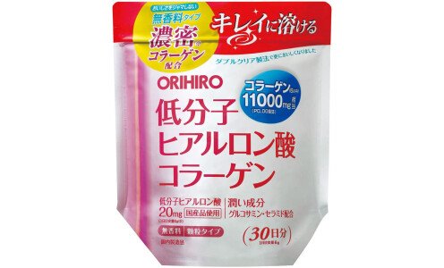 ORIHIRO Low Molecular Hyaluron acid Collagen — смесь гиалуроновой кислоты и коллагена 