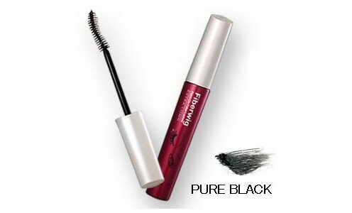 DEJAVU Fiberwig Extra Long Mascara (pure black) — растворимая водой удлиняющая тушь для ресниц.