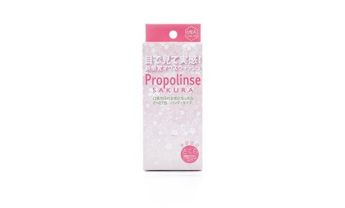 PROPOLINSE Sakura — эликсир для зубов с ароматом сакуры, мини упаковка