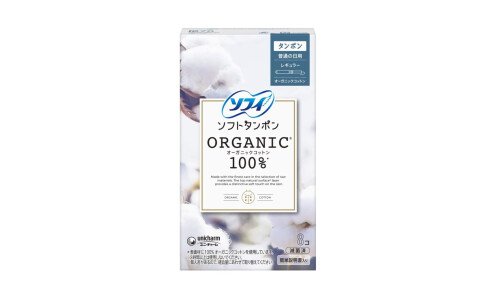UNICHARM Sofy Soft Tampon Organic Cotton Regular — тампоны из органического хлопка, стандартные