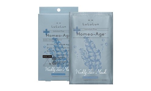 LULULUN Plus Homeo-Age — маски для лица c экстрактом водорослей, 5 шт.