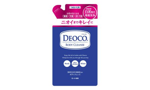 ROHTO Deoco Medicated Body Cleanse — гель для душа против возрастного запаха пота, сменный блок