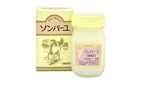 YAKUSHIDO Sonbahyu — очищенное лошадиное масло.