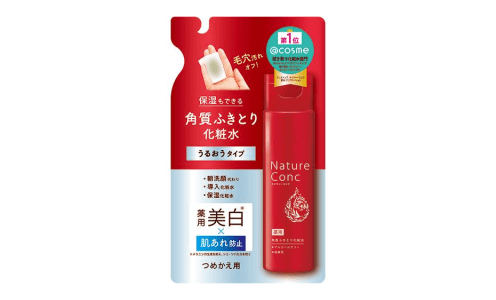 NARIS UP Nature Conc Clear Lotion — отшелушивающий и увлажняющий тоник, сменный блок