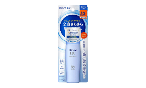 KAO Biore UV Perfect Milk — санскрин для активного отдыха.