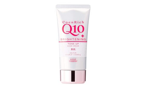 KOSÉ CoenRich Q10 Tone Up Hand Cream — крем для рук с эффектом “подсветки”