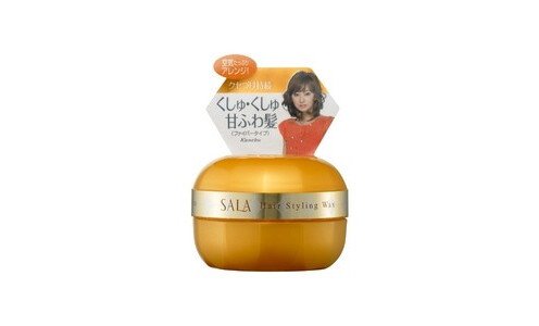SALA Super Airing Fiber wax EX  — воск для укладки средних и коротких объемных стрижек с эффектом воздушности, 90 г.