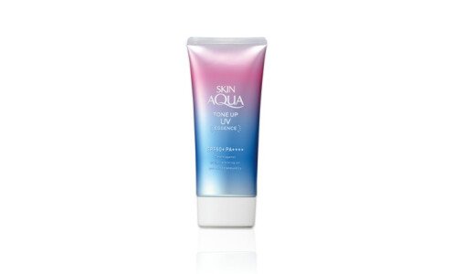 ROHTO SkinAqua Tone Up UV Essence — санскрин с функцией цветокоррекции кожи