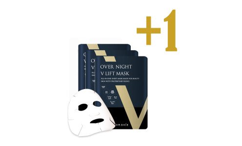 AMARANTH Over Night V Lift Mask — лифтинг маска для полного вечернего ухода, 4 по цене 3-х