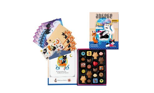 GONCHAROFF Angege Dream Cruises H — шоколадные конфеты с набором для писем