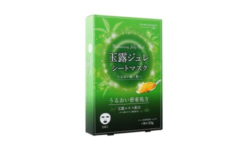 HANAJIRUSHI Gyokuro Gelee Mask — увлажняющая маска с экстрактом зеленого чая гёкуро