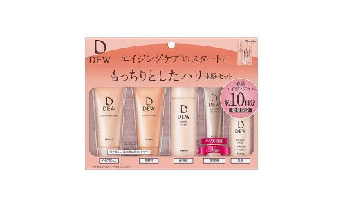 KANEBO Dew Trial Set — мини набор увлажняющего ухода (с сывороткой)