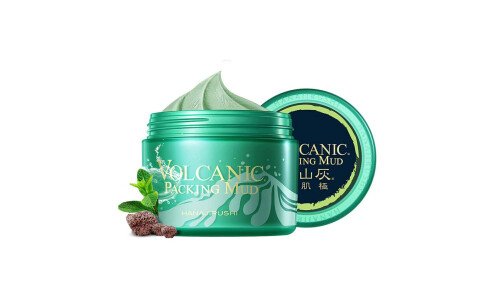 HANAJIRUSHI Volcanic Packing Mud — очищающая маска с глинами