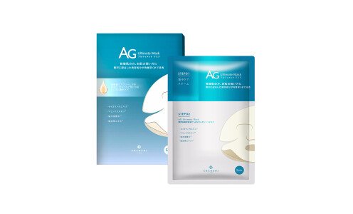 COCOCHI Cosme AG Ocean Mask — двойная крем-маска для лица, глубокое увлажнение