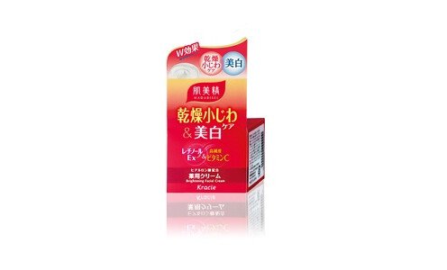 KRACIE Hadabisei Brightening Facial Cream – увлажняющий крем против мелких морщин