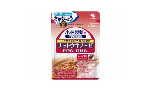 KOBAYASHI Nattokinase EPA DHA — комплекс ферментов натто и омега-кислот