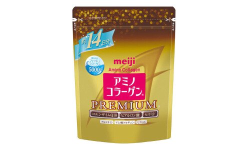 MEIJI Amino Collagen Premium — коллагеновая смесь на 14 дней