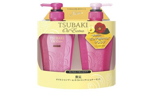SHISEIDO Tsubaki Oil Extra Moist Balance Care - набор ухода за сухими волосами