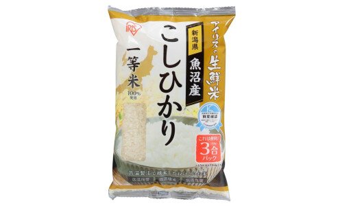 IRIS OHYAMA Niigata Koshihikari — японский рис сорт косихикари, из префектуры Ниигата