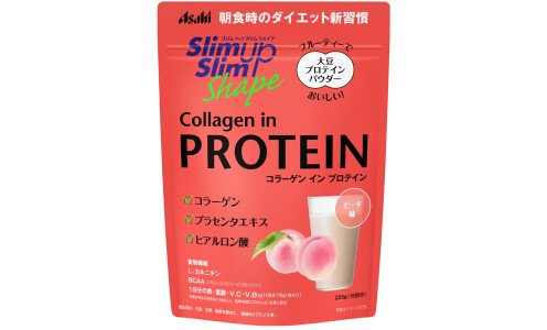 ASAHI Slim Up Slim Shape  Collagen In Protein — протеиновый коктейль с коллагеном 