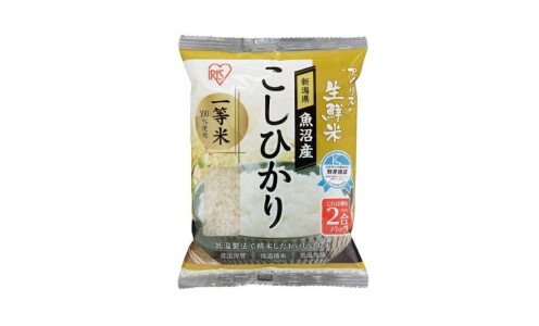 IRIS OHYAMA Niigata Koshihikari — японский рис сорт косихикари, из префектуры Ниигата, 300 г
