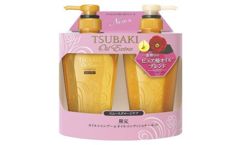 SHISEIDO Tsubaki Oil Extra Smooth Damage Care — набор ухода за поврежденными волосами
