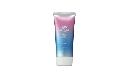 ROHTO SkinAqua Tone Up UV Essence — санскрин с функцией цветокоррекции кожи