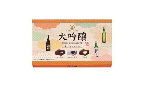 HAMADA Nama Chocolate Daiginjo — свежий шоколад с 3 видами саке