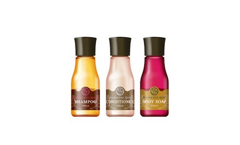 POLA Aroma Ess. Gold travel set — банная линия