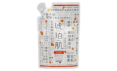 YAMANO Kohaku Hada — увлажняющий лосьон с янтарем, сменный блок