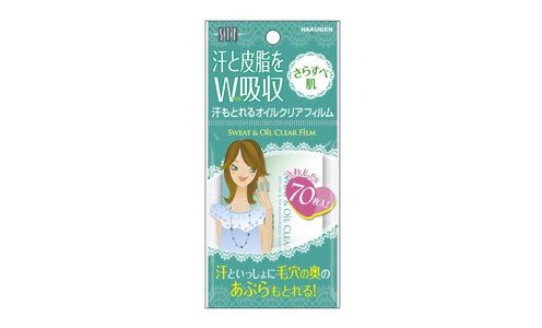 STF Oil&Sweat blotting film — эластичные салфетки для промокания лица и подправки макияжа.