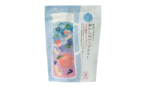 TREE OF LIFE Tasty Herb Tea Peach and Butterfly Pea — синий чай с персиком 