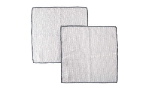 MARNA Microfiber Glass & Mirror Cleaning Cloth — салфетки для стекла из микрофибры, 2 шт.
