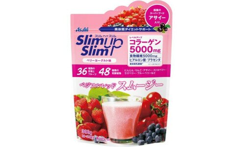 ASAHI Slim Up Slim Smoothie — диетический смузи со вкусом ягодного йогурта 