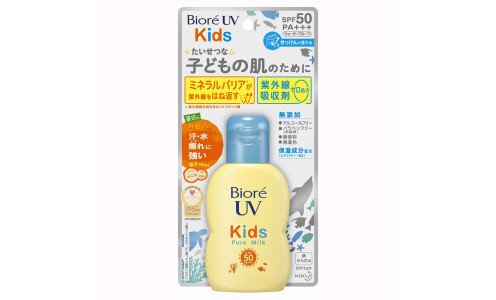 BIORE UV Kids Pure Milk — детское солнцезащитное молочко