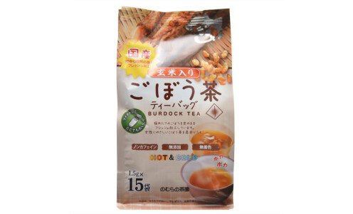 NOMURA Burdock Tea — чай из корня лопуха с обжаренным рисом