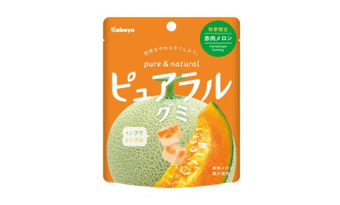 KABAYA Pureral Gummy — фруктовый мармелад с дыней