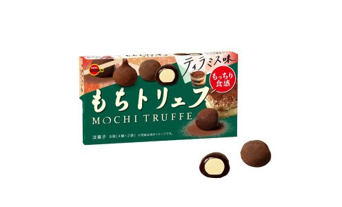 BOURBON Mochi Truffe Tiramisu — моти со вкусом десерта тирамису