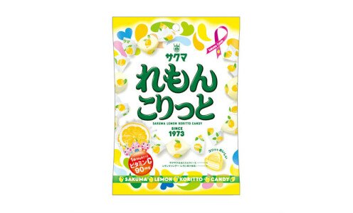 SAKUMA Lemon Koritto Candy — хрустящие лимонные конфеты